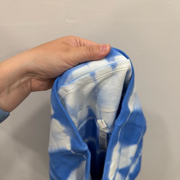 Free People Movement Tie Dye Essentia Legging Blue Small Loungewear Casual Comfy - Picture 6 of 8